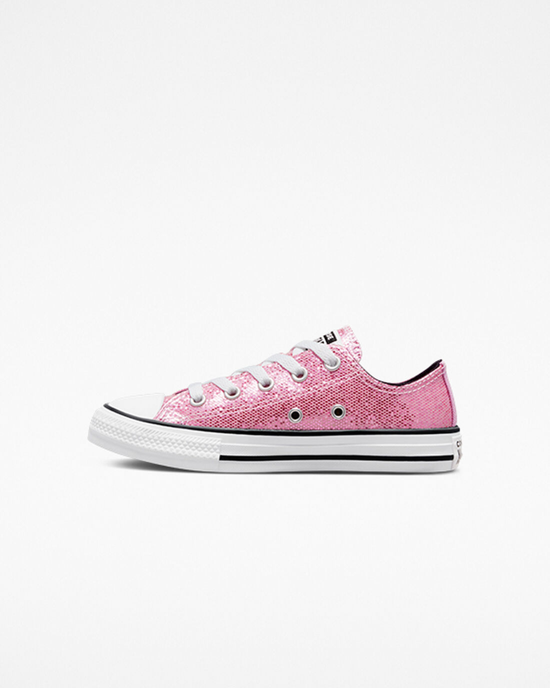 Converse Chuck Taylor All Star Glitter Sneakers Tjej Rosa/Svarta | Sverige-51879