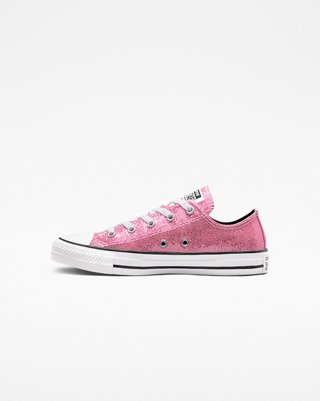 Converse Chuck Taylor All Star Glitter Sneakers Tjej Rosa/Svarta | Sverige-59413