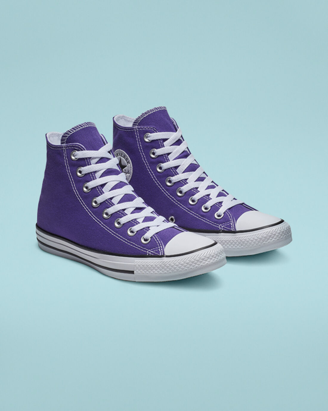 Converse Chuck Taylor All Star Höga Sneakers Dam Lila | Sverige-06932