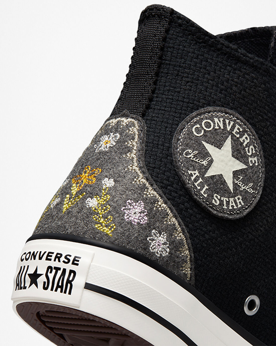 Converse Chuck Taylor All Star Höga Sneakers Dam Svarta/Rosa | Sverige-10469