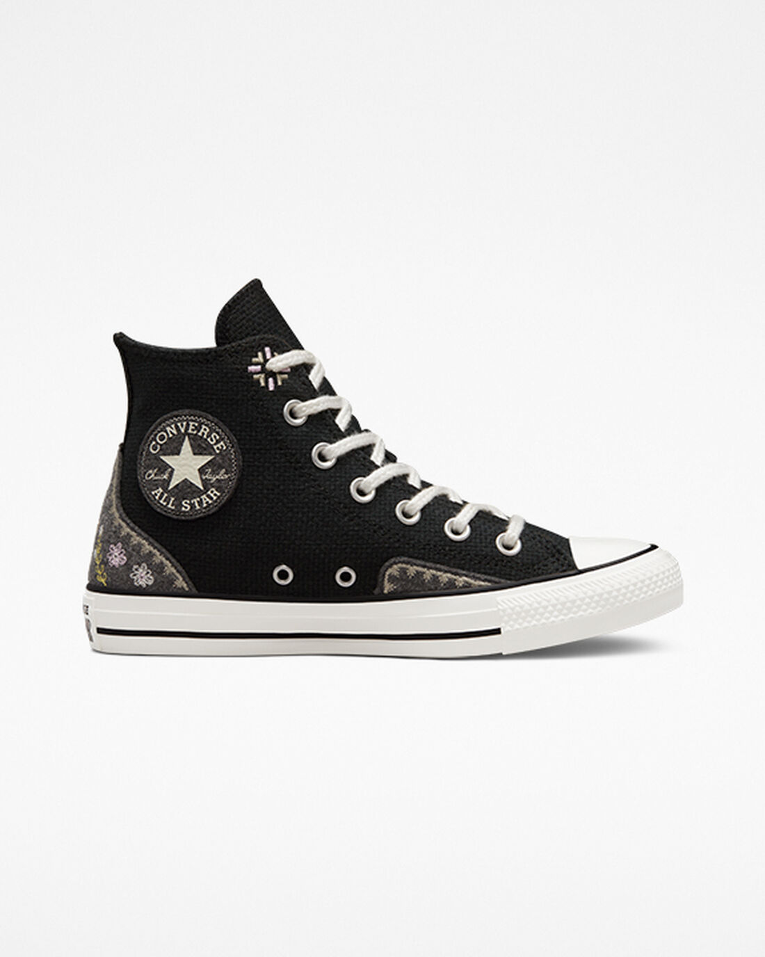 Converse Chuck Taylor All Star Höga Sneakers Dam Svarta/Rosa | Sverige-10469