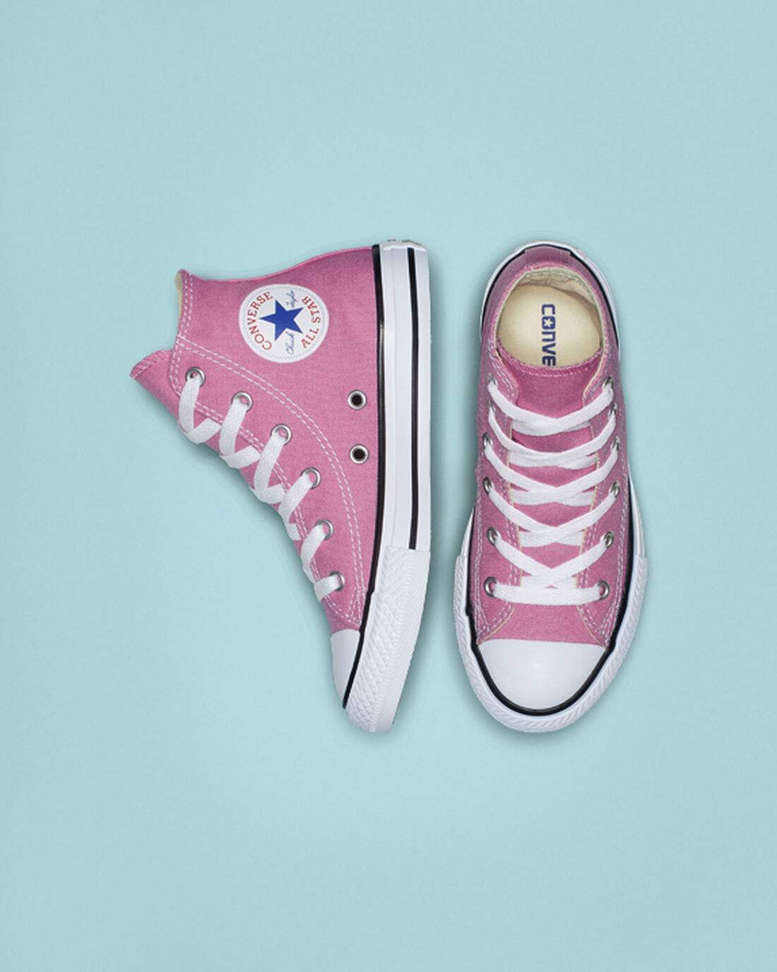 Converse Chuck Taylor All Star Höga Sneakers Pojke Rosa | Sverige-18420