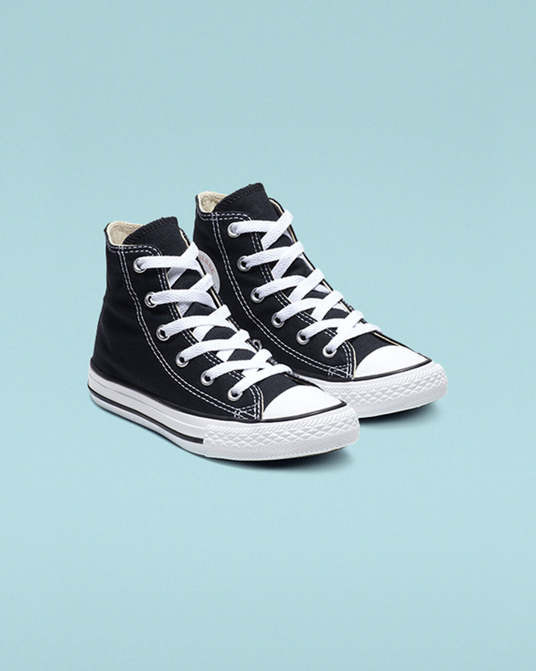 Converse Chuck Taylor All Star Höga Sneakers Pojke Svarta | Sverige-28309