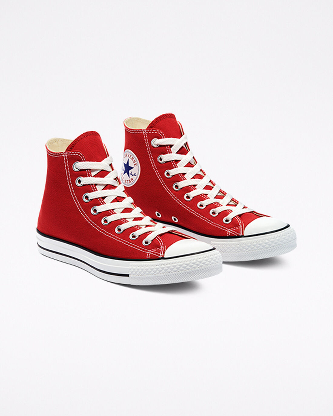 Converse Chuck Taylor All Star Höga Sneakers Herr Röda | Sverige-28541