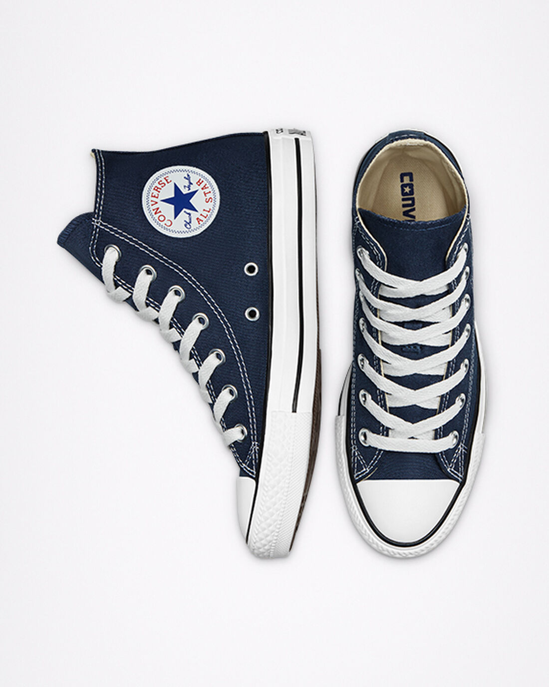 Converse Chuck Taylor All Star Höga Sneakers Dam Marinblå | Sverige-30158