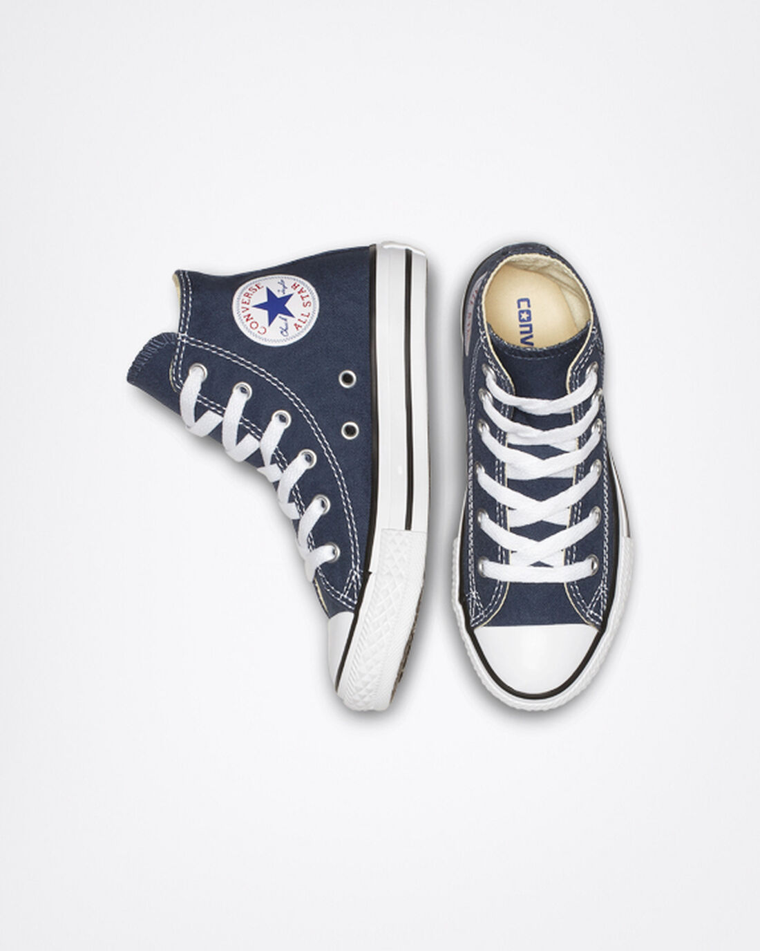 Converse Chuck Taylor All Star Höga Sneakers Tjej Marinblå | Sverige-40736