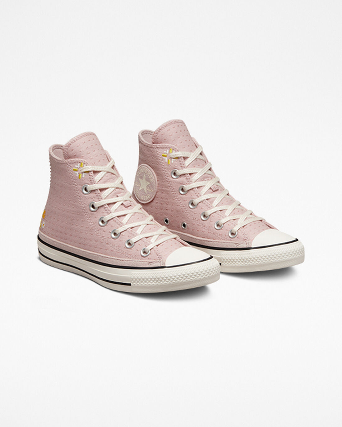 Converse Chuck Taylor All Star Höga Sneakers Dam Grå/Citron | Sverige-73528