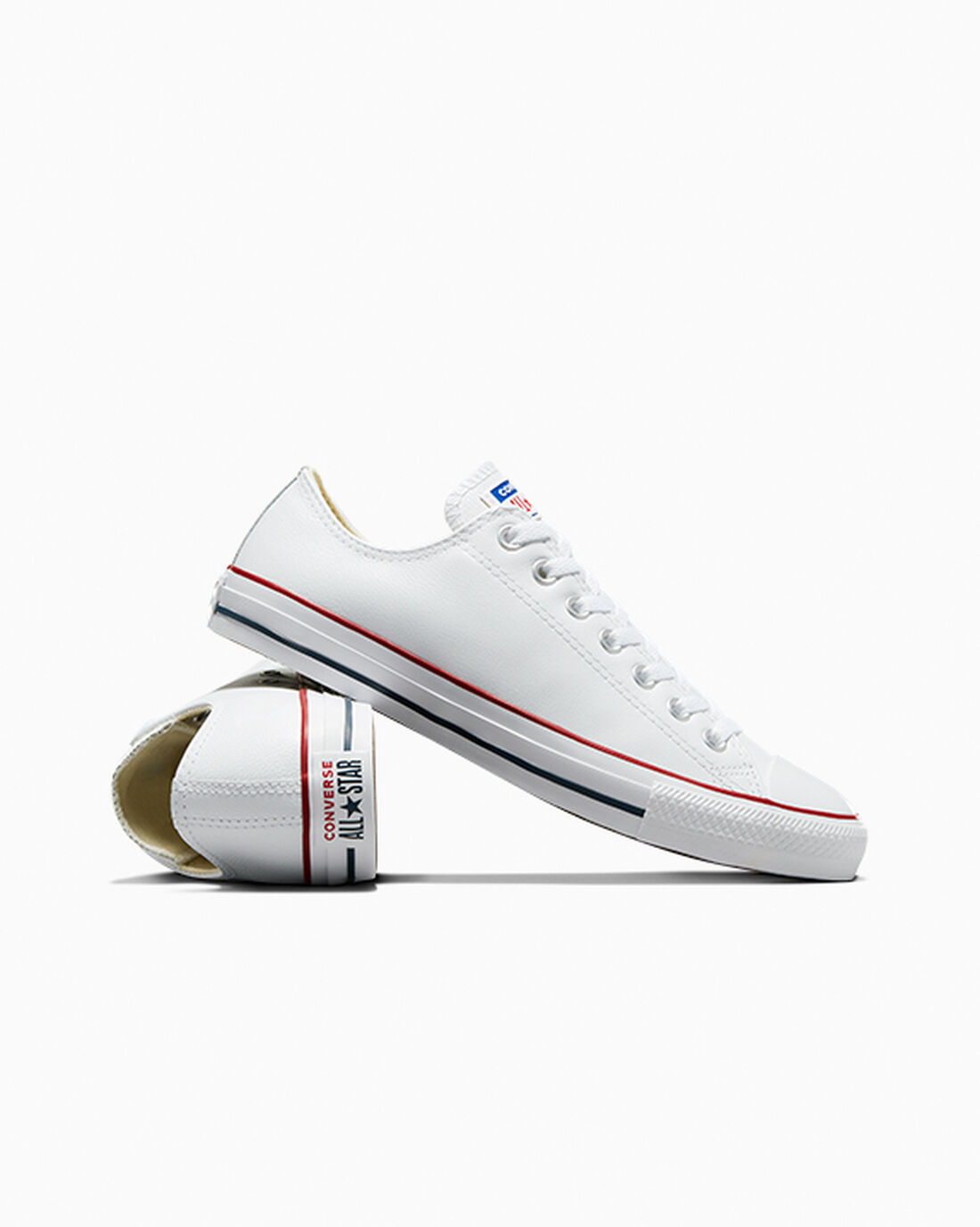 Converse Chuck Taylor All Star Leather Sneakers Dam Vita | Sverige-25697