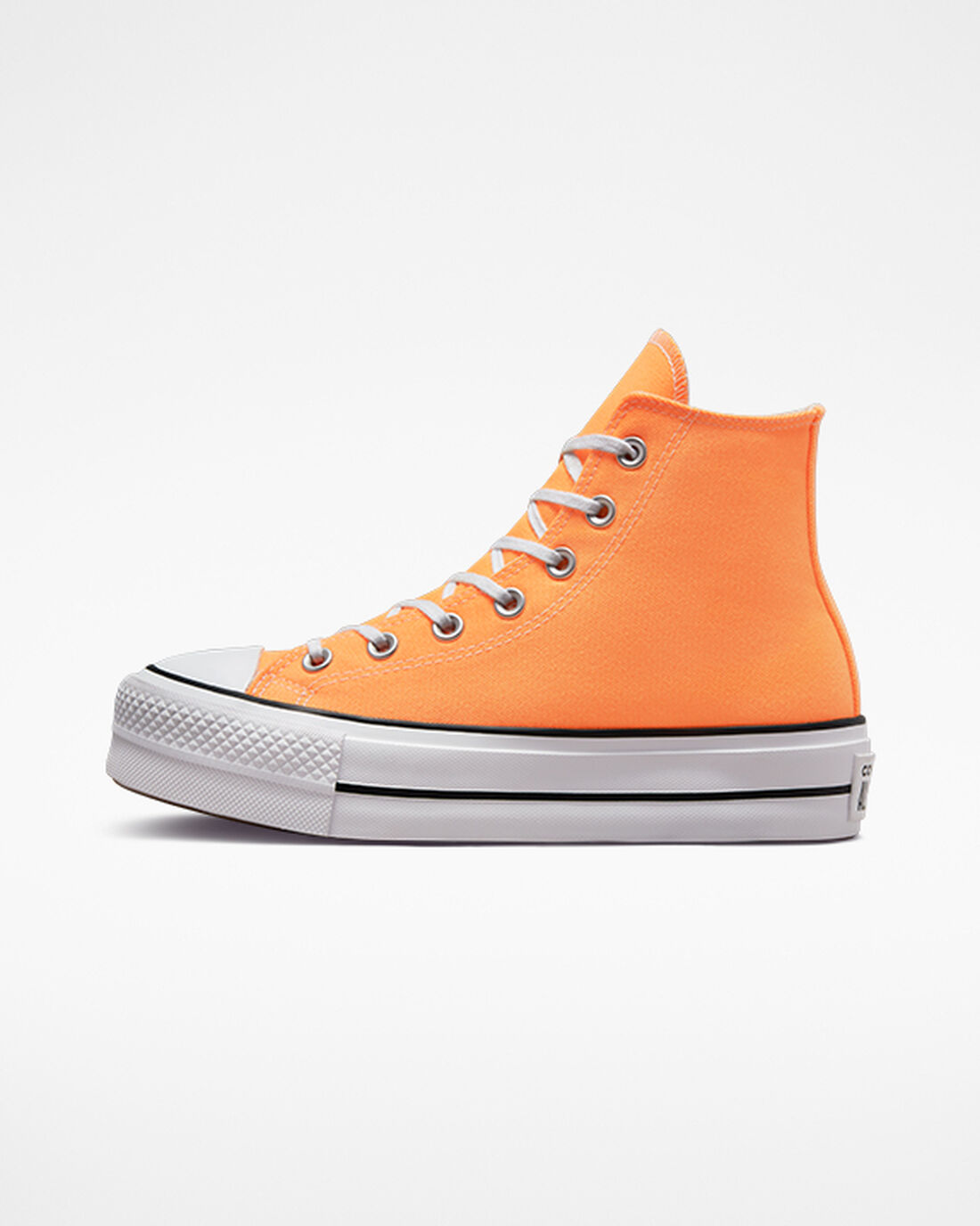 Converse Chuck Taylor All Star Lift Höga Sneakers Dam Orange/Svarta/Vita | Sverige-27830