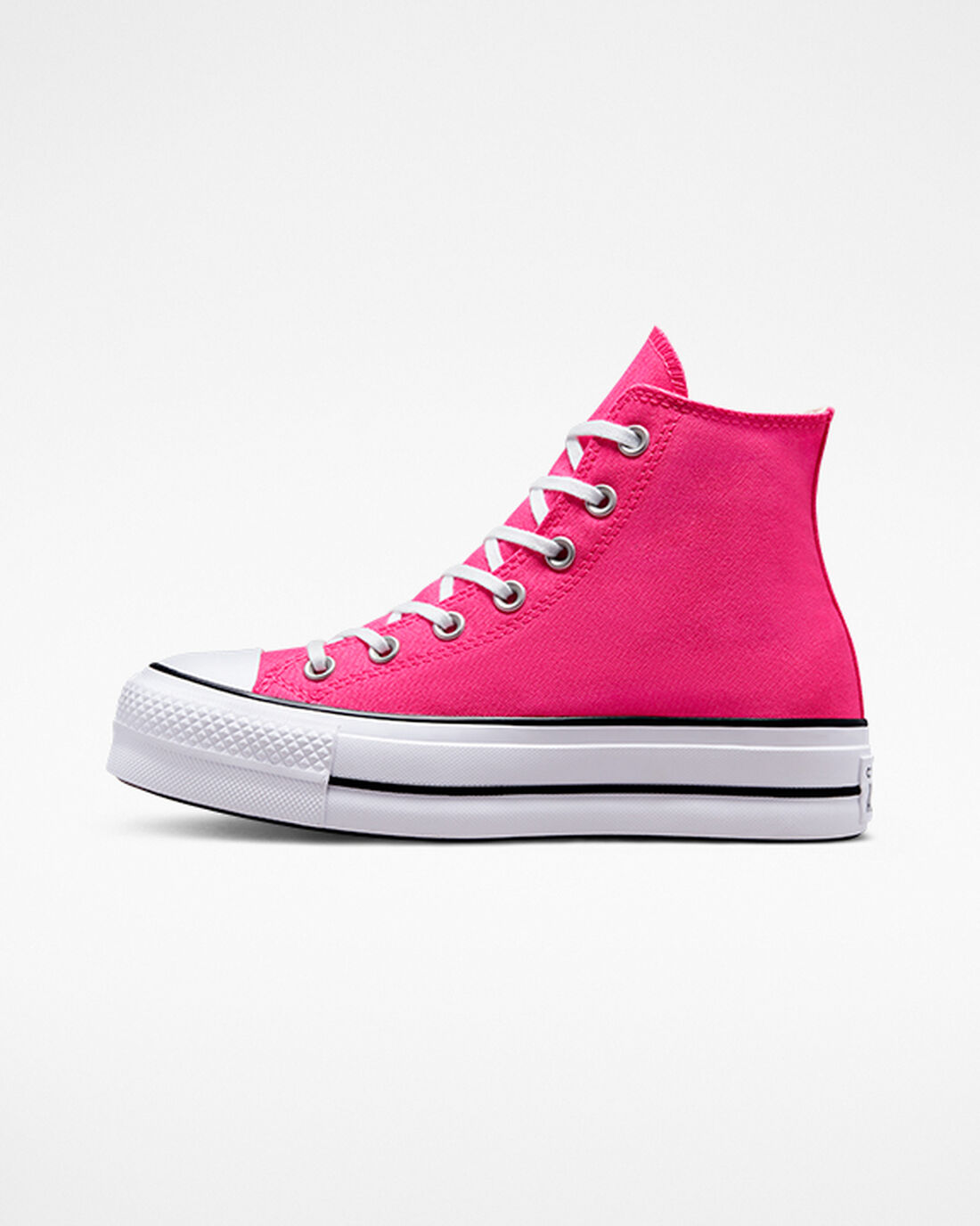 Converse Chuck Taylor All Star Lift Höga Sneakers Dam Rosa/Svarta/Vita | Sverige-28591