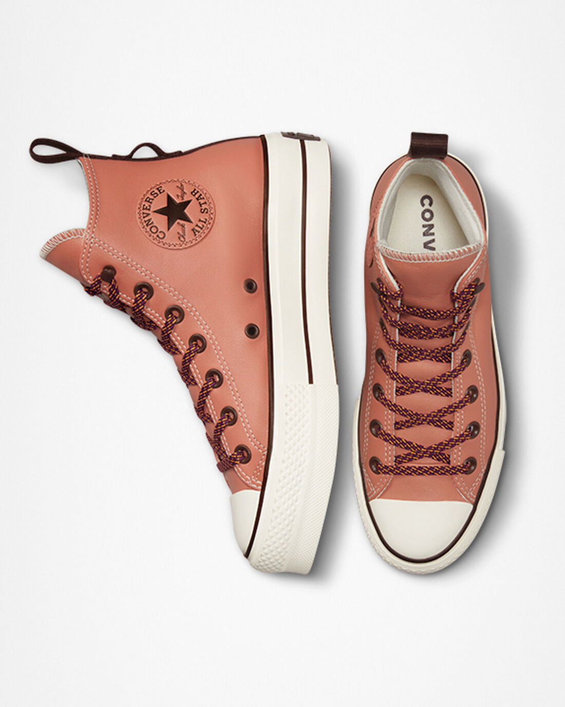 Converse Chuck Taylor All Star Lift Höga Sneakers Dam Aprikos | Sverige-49268