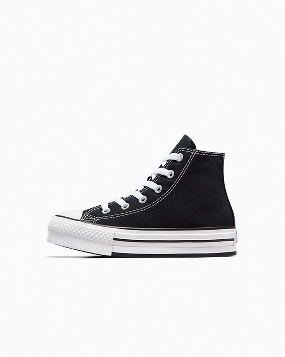 Converse Chuck Taylor All Star Lift Höga Sneakers Tjej Svarta/Vita/Svarta | Sverige-81470