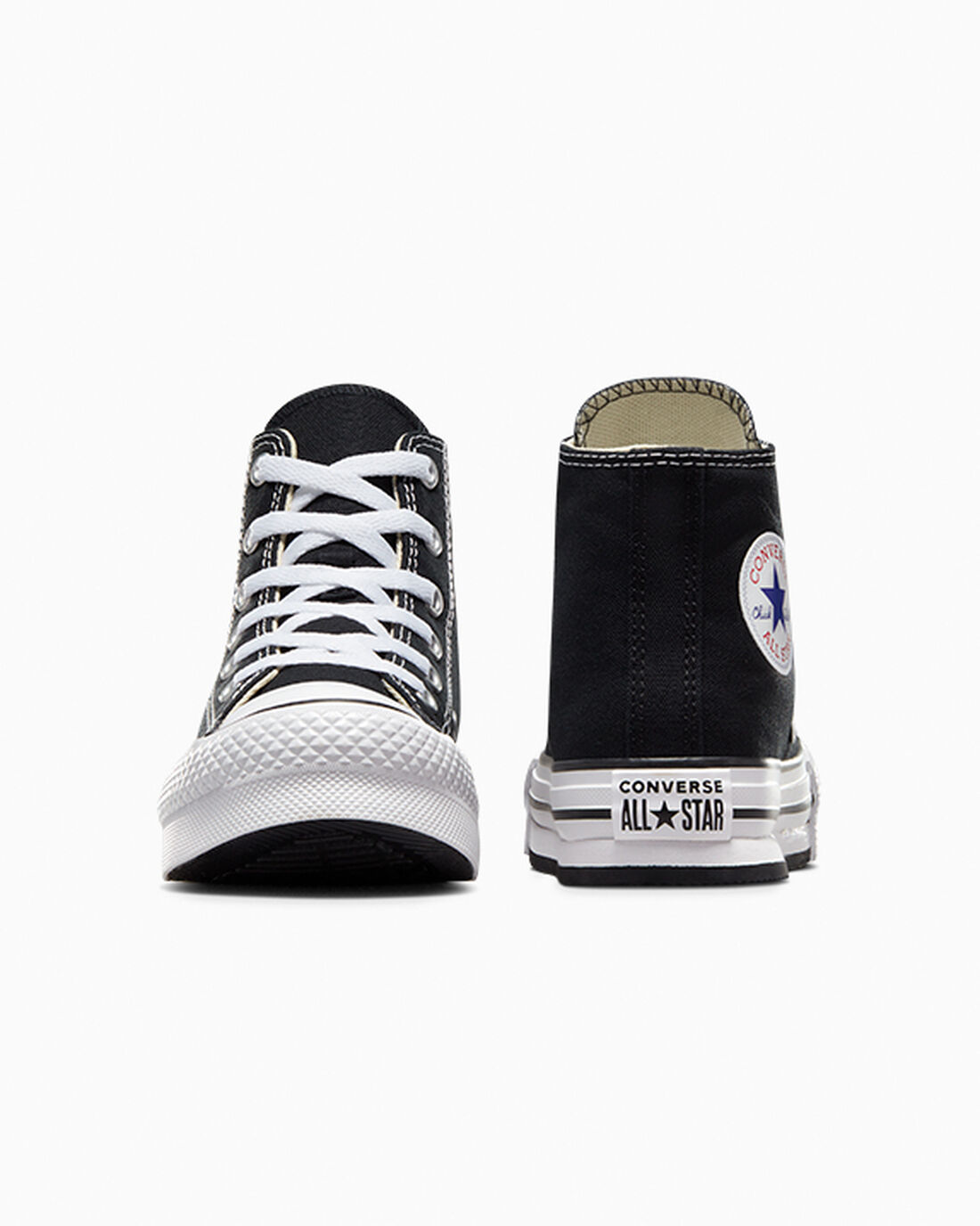 Converse Chuck Taylor All Star Lift Höga Sneakers Tjej Svarta/Vita/Svarta | Sverige-81470