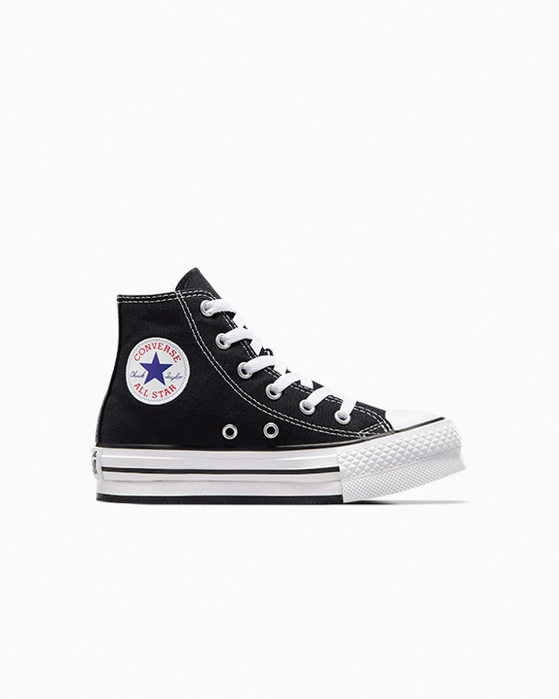 Converse Chuck Taylor All Star Lift Höga Sneakers Tjej Svarta/Vita/Svarta | Sverige-81470