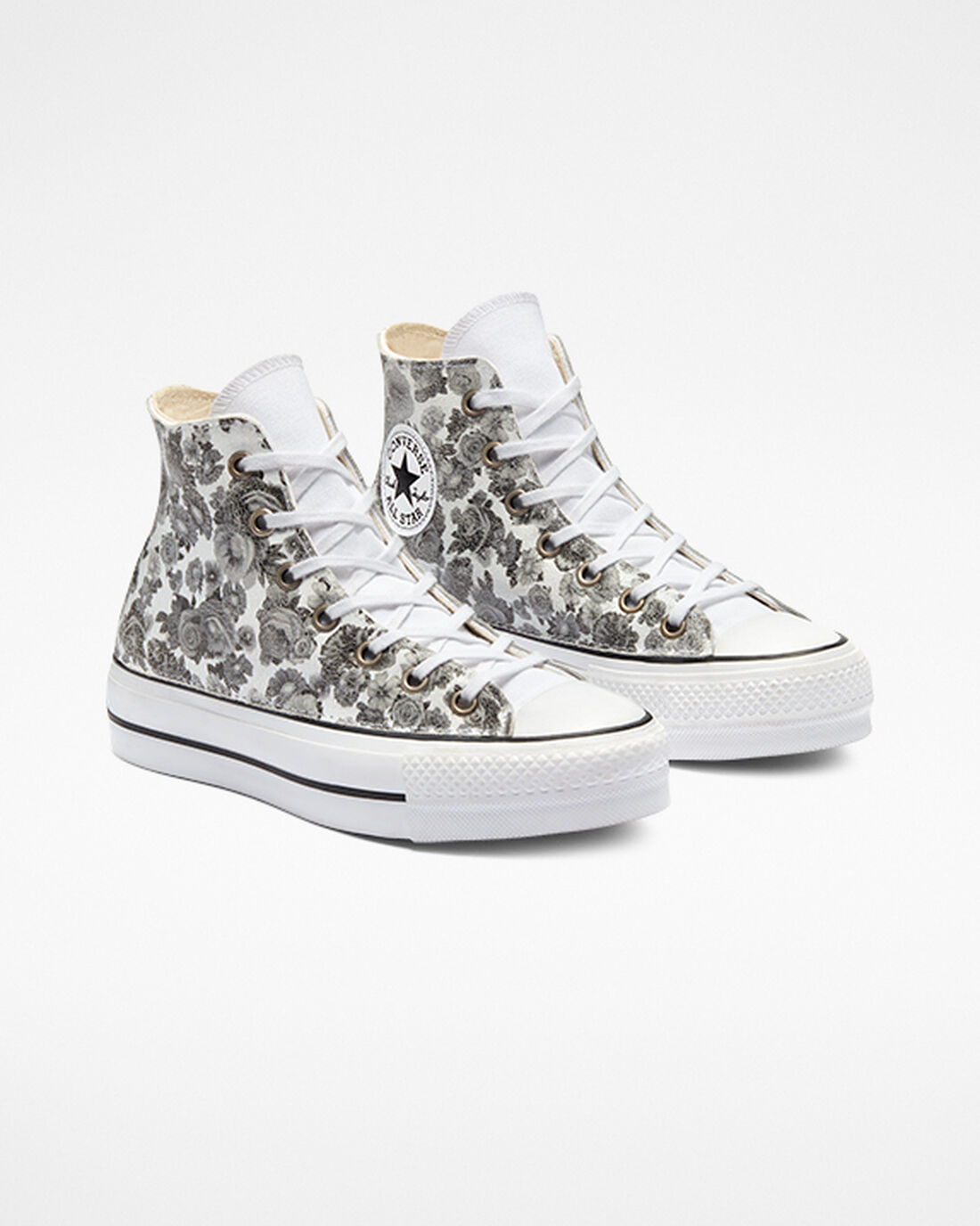 Converse Chuck Taylor All Star Lift Höga Sneakers Dam Blommiga | Sverige-96582