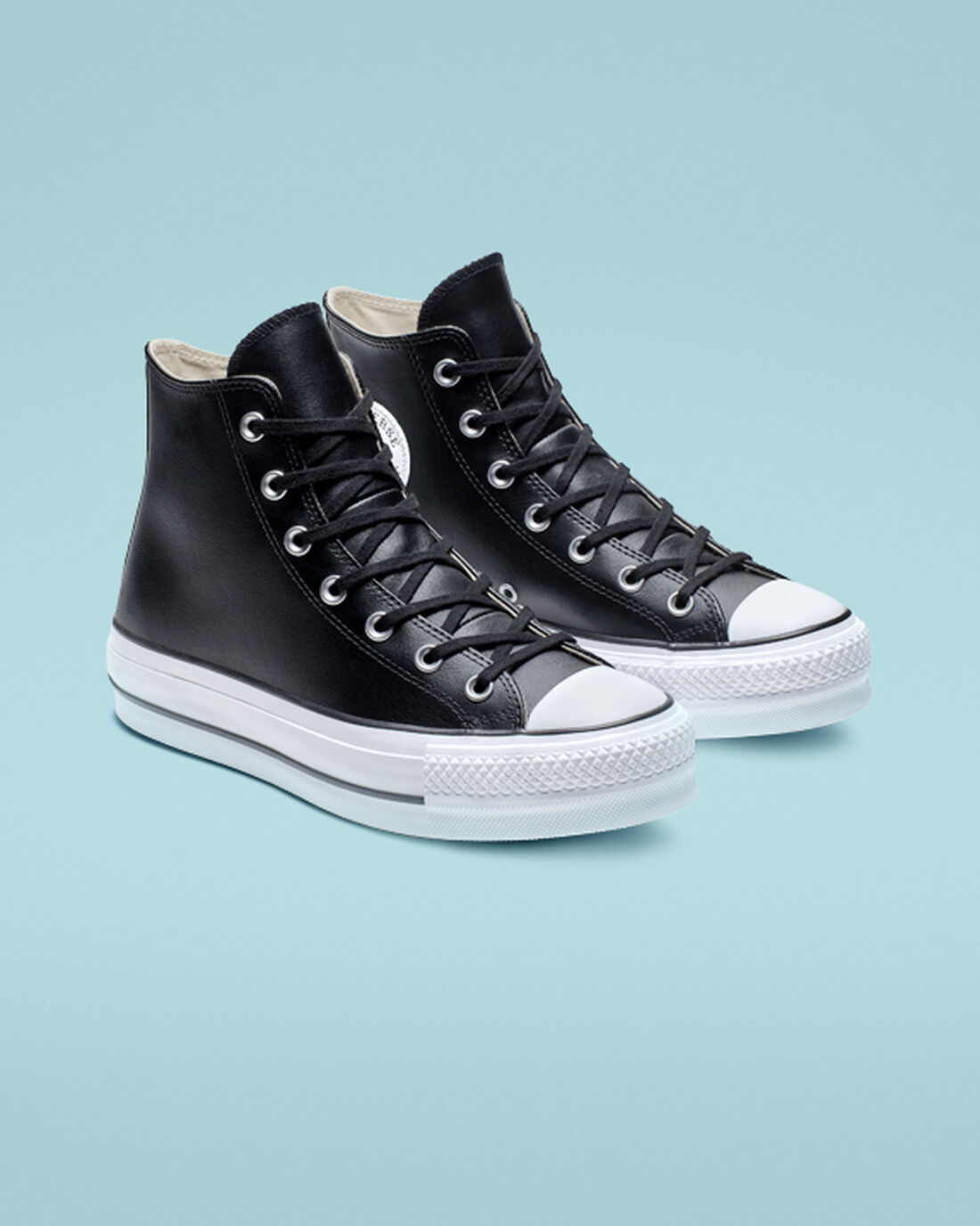 Converse Chuck Taylor All Star Lift Platform Höga Sneakers Dam Svarta/Vita | Sverige-12098