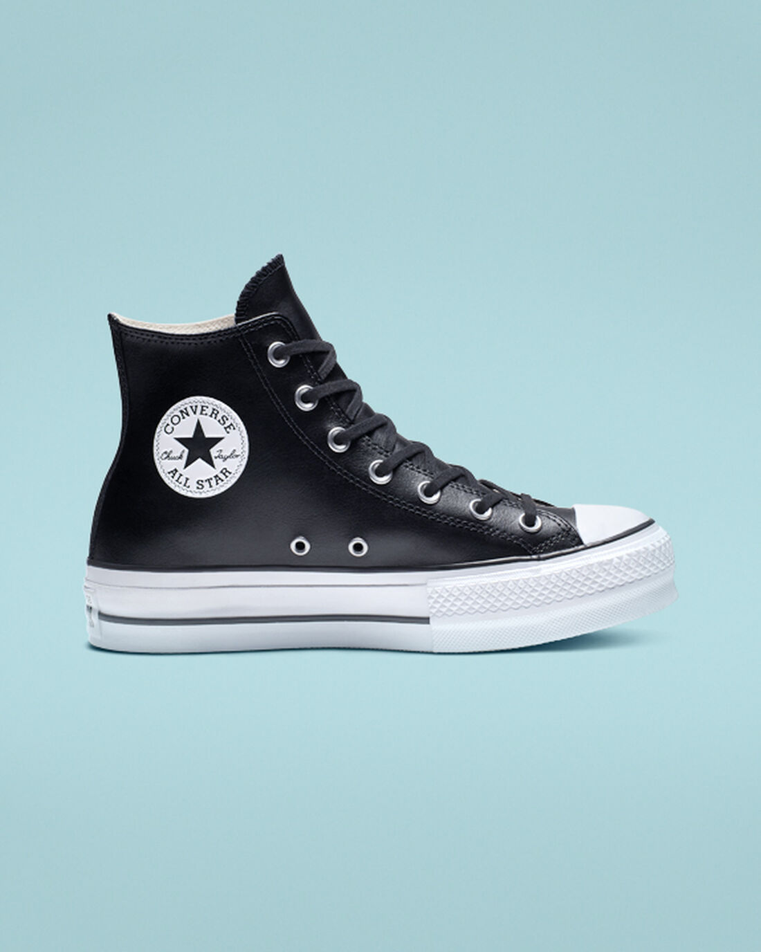 Converse Chuck Taylor All Star Lift Platform Höga Sneakers Dam Svarta/Vita | Sverige-12098