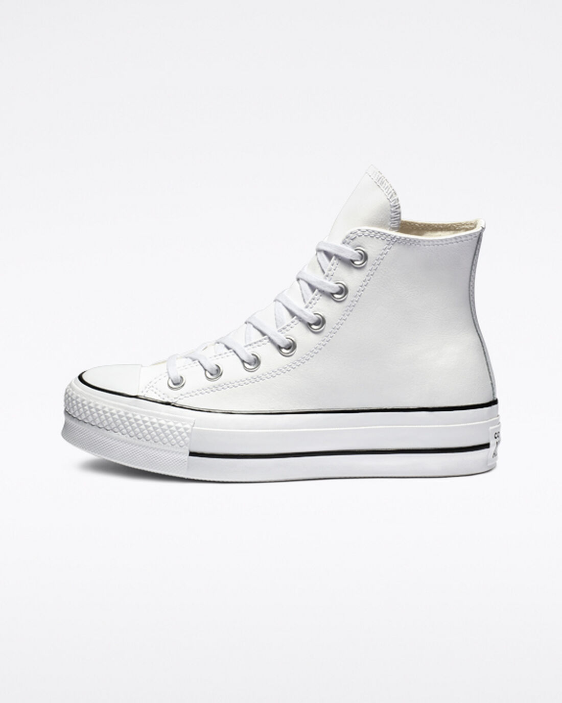 Converse Chuck Taylor All Star Lift Platform Höga Sneakers Dam Vita/Svarta/Vita | Sverige-37960