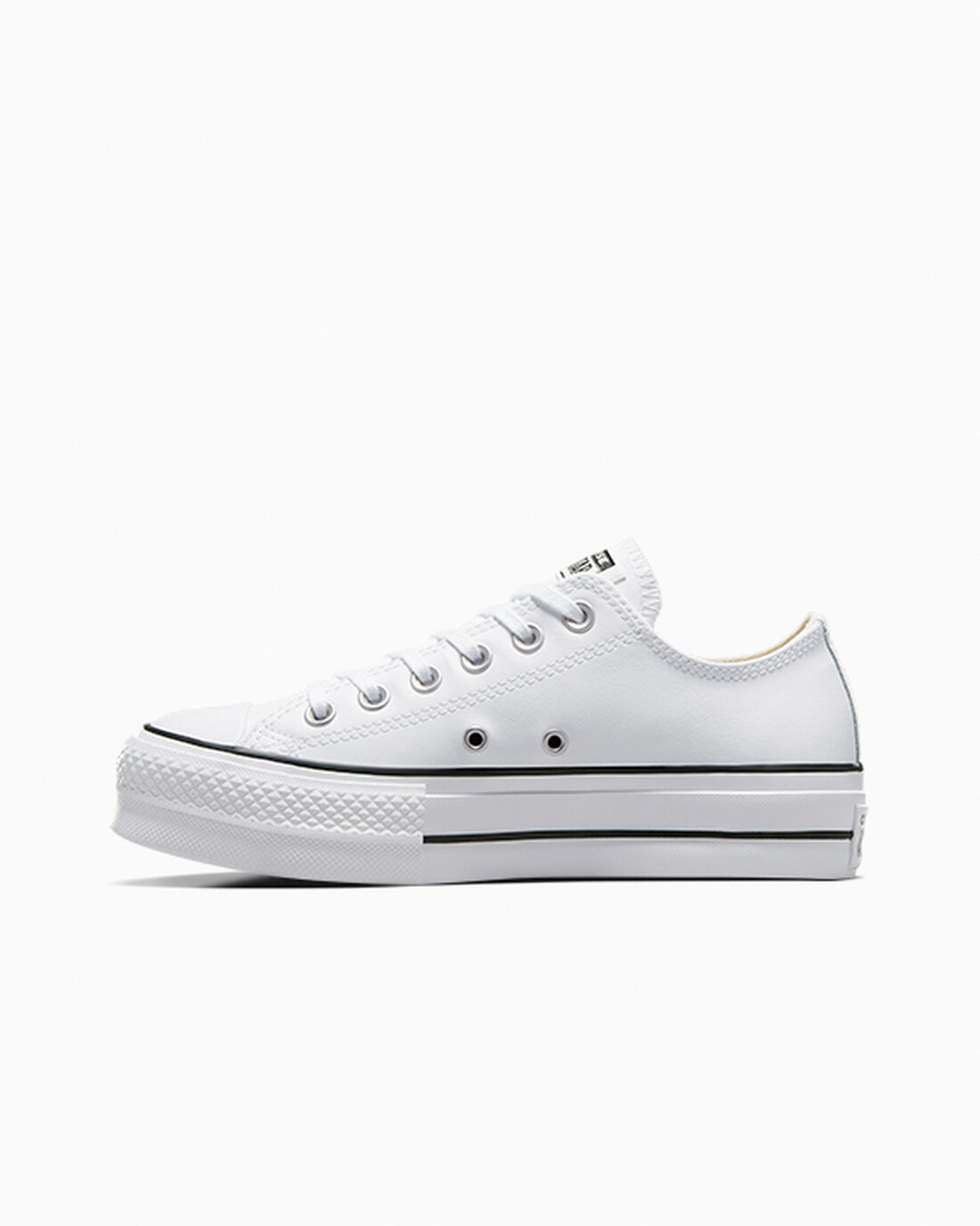 Converse Chuck Taylor All Star Lift Platform Sneakers Dam Vita/Svarta/Vita | Sverige-59310