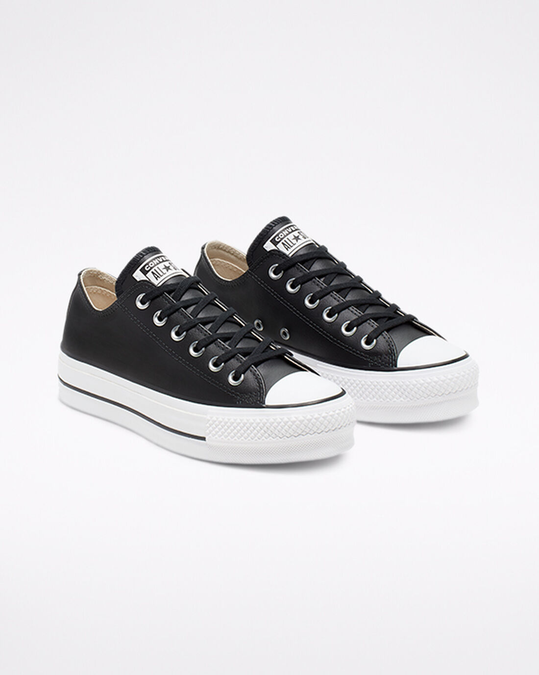 Converse Chuck Taylor All Star Lift Platform Sneakers Dam Svarta/Vita | Sverige-73529