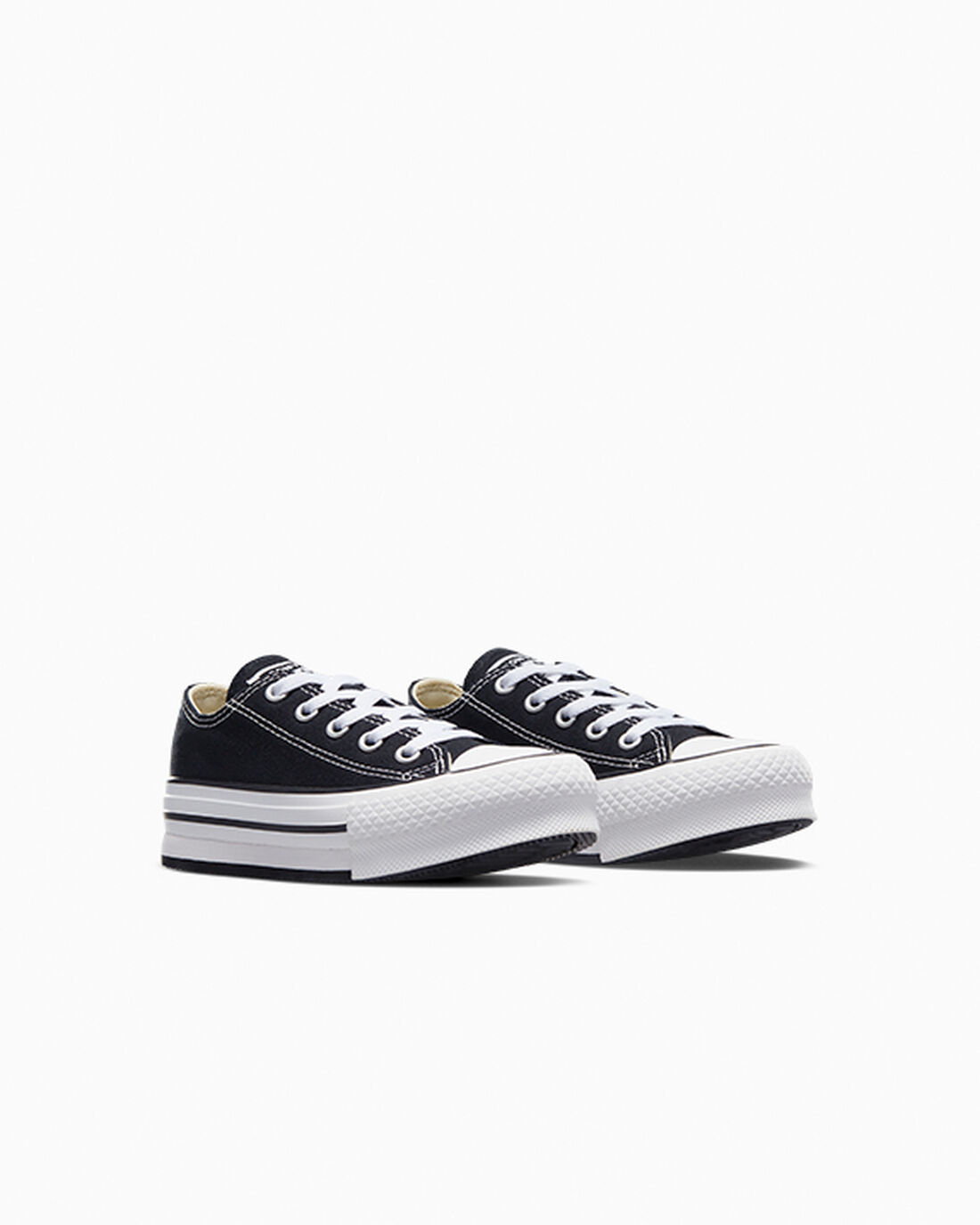 Converse Chuck Taylor All Star Lift Sneakers Tjej Svarta/Vita/Svarta | Sverige-07281