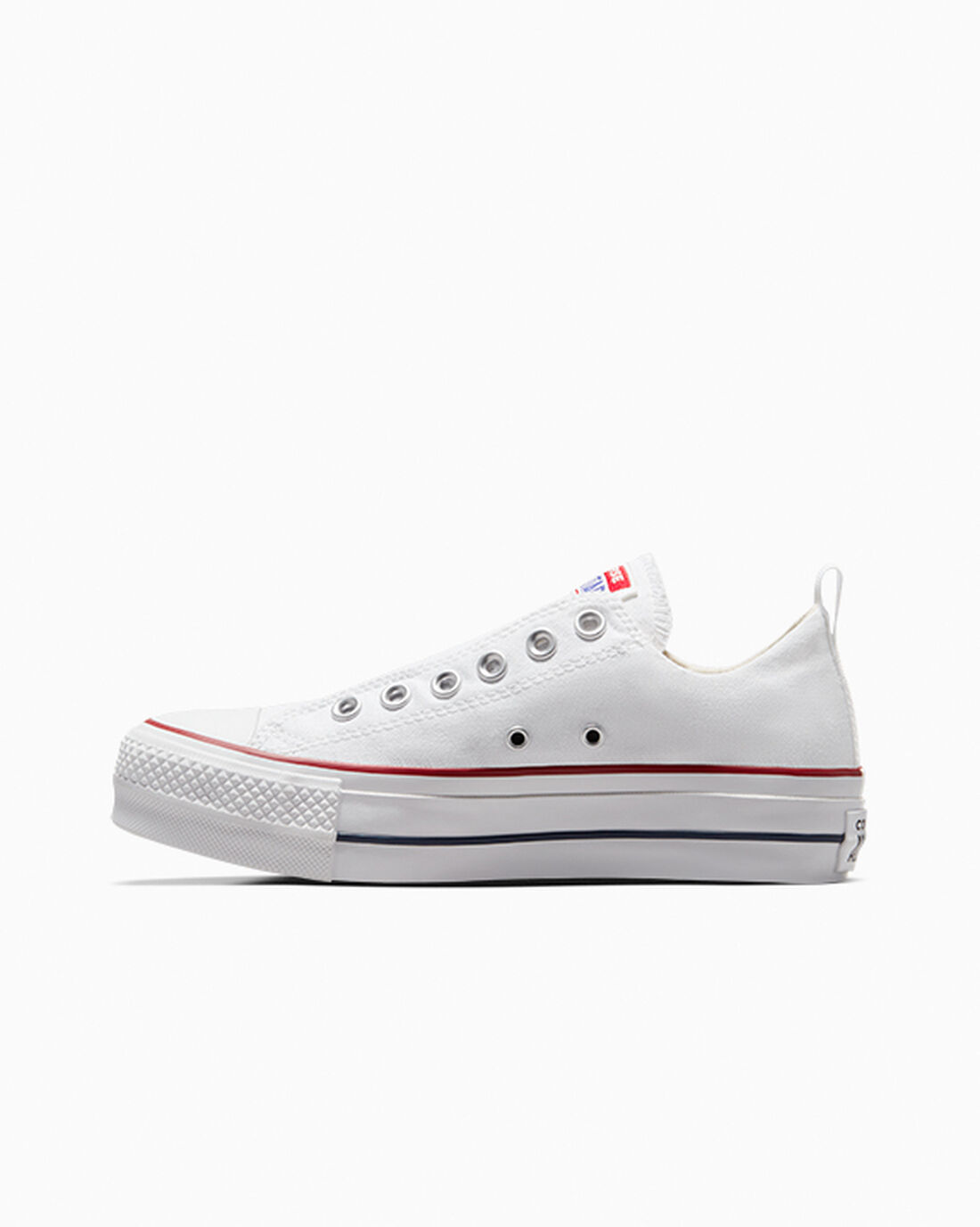 Converse Chuck Taylor All Star Lift Sneakers Dam Vita/Röda/Blå | Sverige-60873