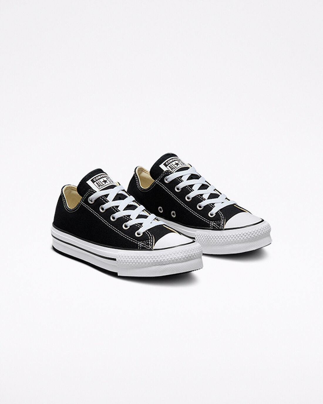 Converse Chuck Taylor All Star Lift Sneakers Tjej Svarta/Vita/Svarta | Sverige-61350