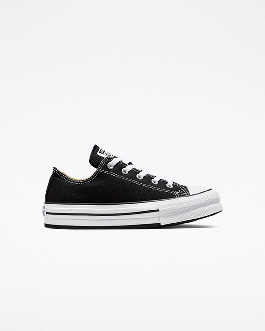 Converse Chuck Taylor All Star Lift Sneakers Tjej Svarta/Vita/Svarta | Sverige-61350