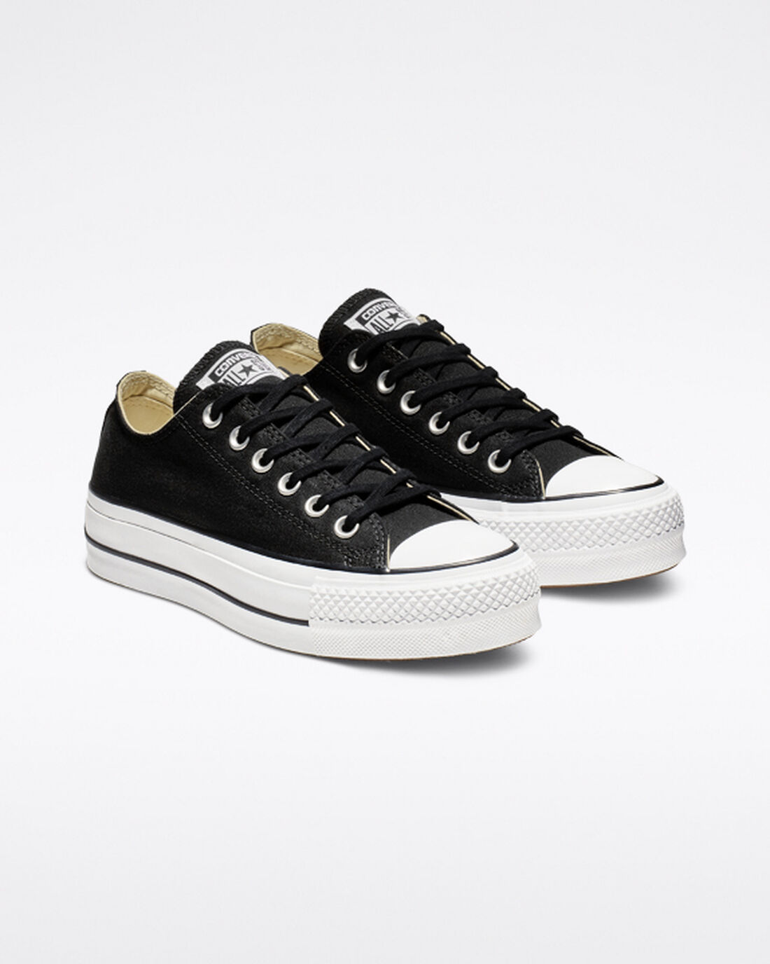 Converse Chuck Taylor All Star Lift Sneakers Dam Svarta/Vita | Sverige-79186