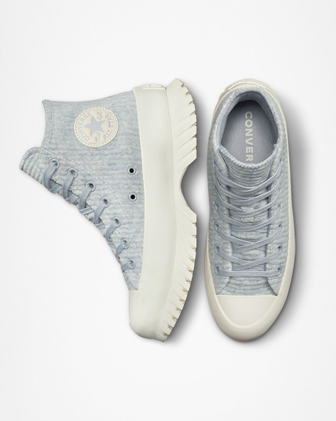 Converse Chuck Taylor All Star Lugged 2.0 Velour Höga Sneakers Herr Blå | Sverige-01659