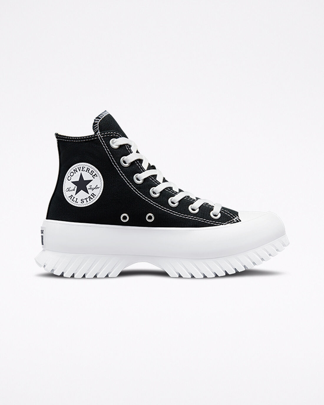 Converse Chuck Taylor All Star Lugged 2.0 Höga Sneakers Dam Svarta/Vita | Sverige-03659