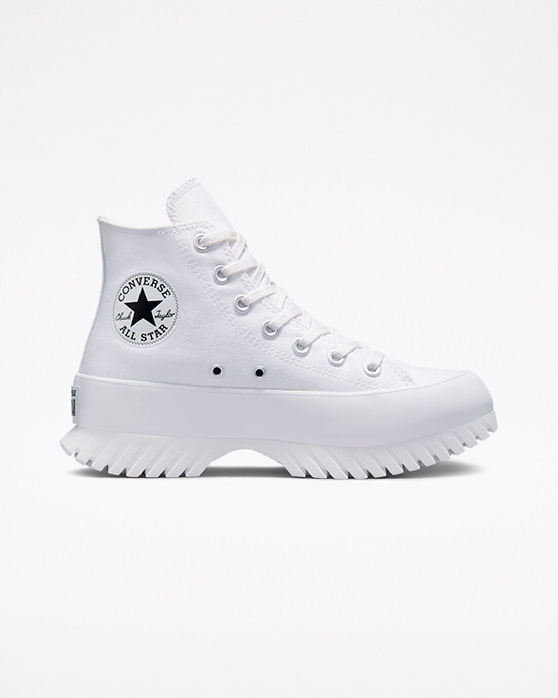 Converse Chuck Taylor All Star Lugged 2.0 Höga Sneakers Dam Vita/Svarta | Sverige-05714