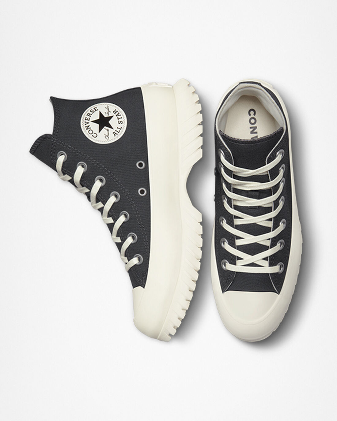 Converse Chuck Taylor All Star Lugged 2.0 Höga Sneakers Dam Grå/Svarta | Sverige-10689