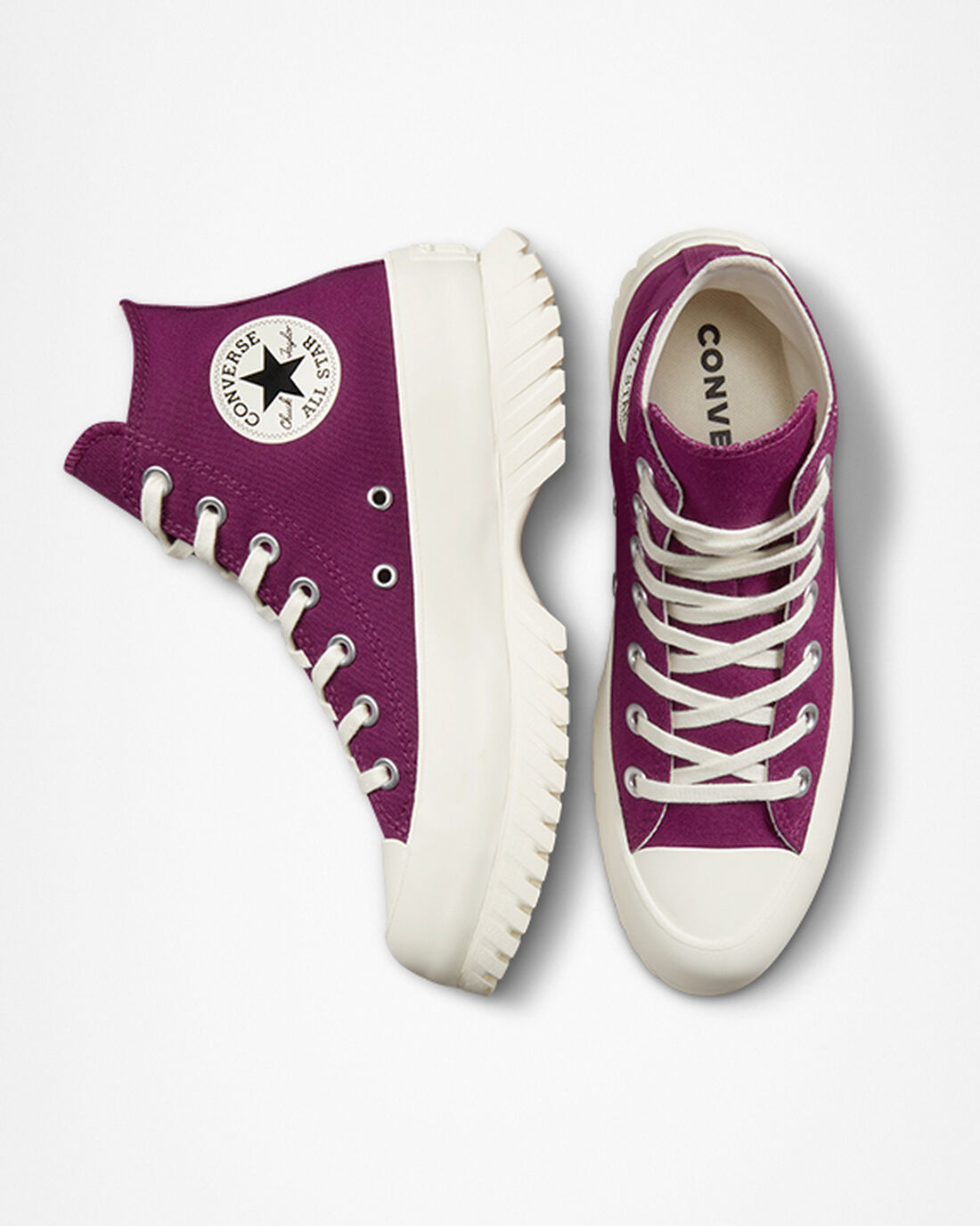 Converse Chuck Taylor All Star Lugged 2.0 Höga Sneakers Dam Lila/Svarta | Sverige-17460