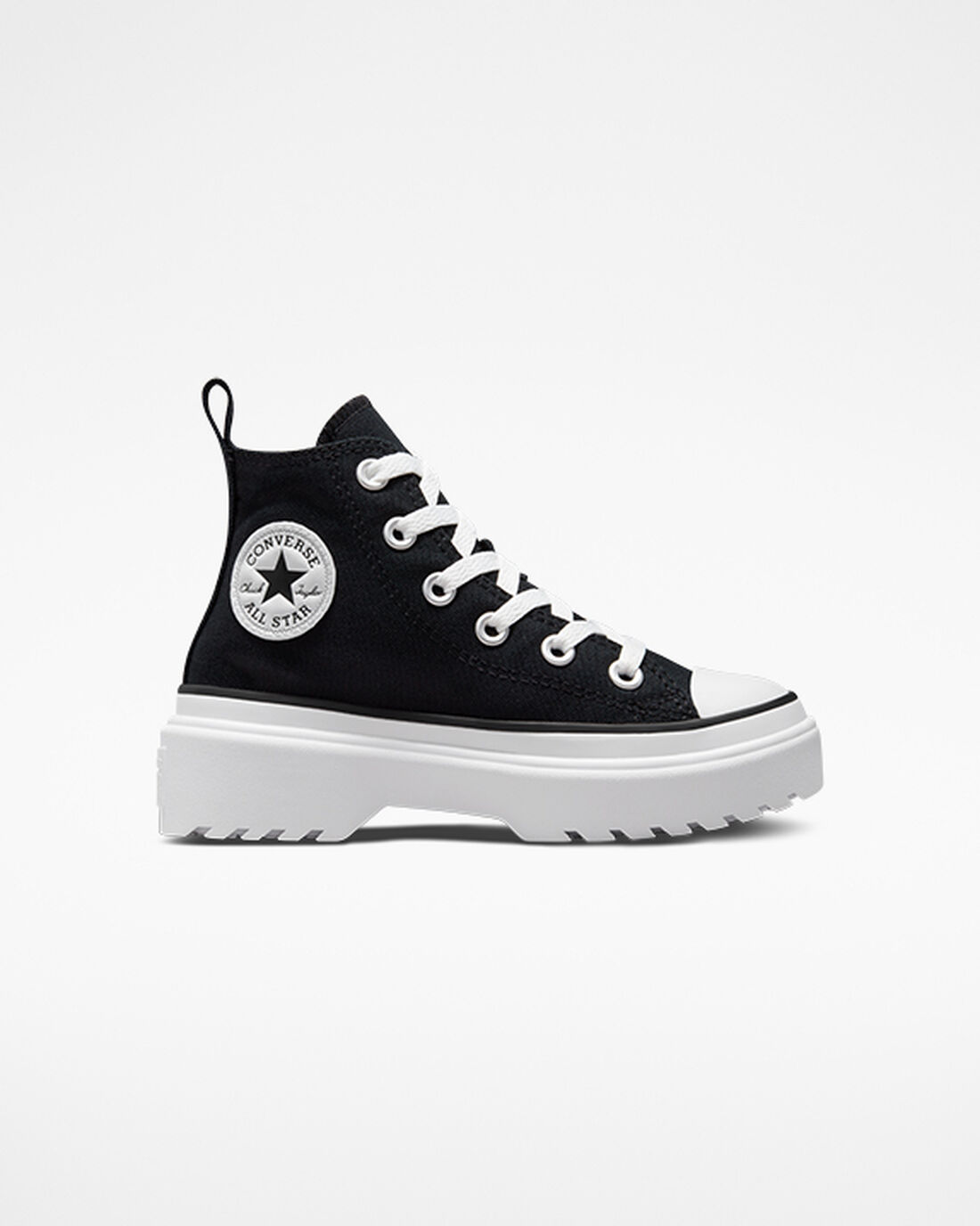 Converse Chuck Taylor All Star Lugged Lift Höga Sneakers Tjej Svarta/Vita | Sverige-27368