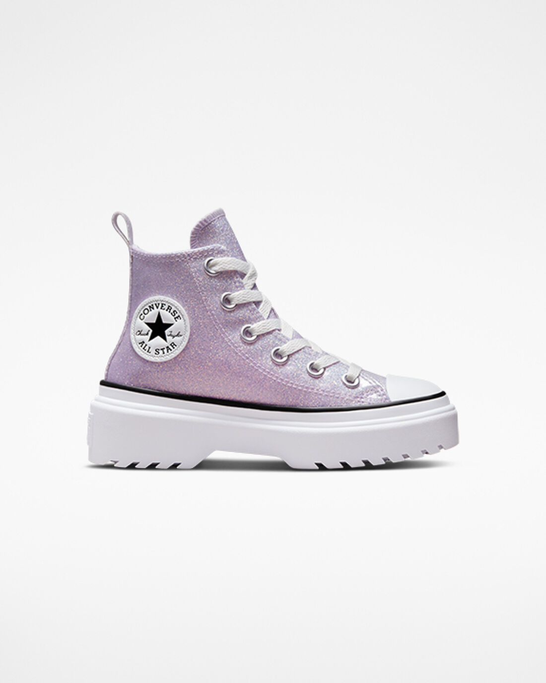 Converse Chuck Taylor All Star Lugged Lift Höga Sneakers Tjej Lila/Vita/Svarta | Sverige-75902