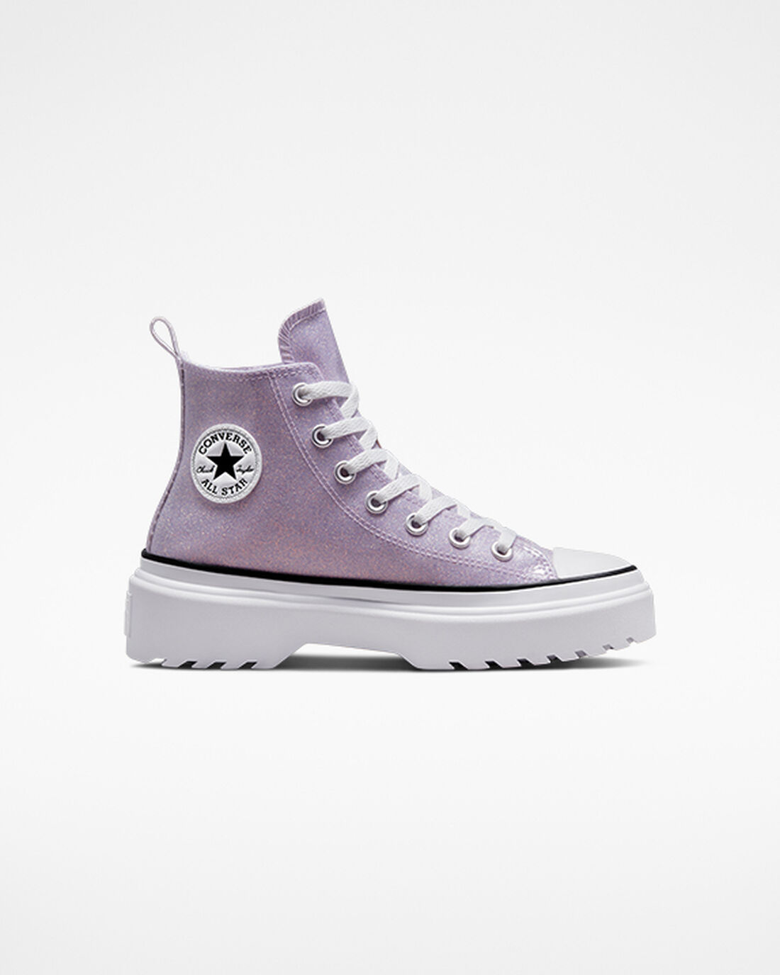 Converse Chuck Taylor All Star Lugged Lift Höga Sneakers Tjej Lila/Vita/Svarta | Sverige-85473