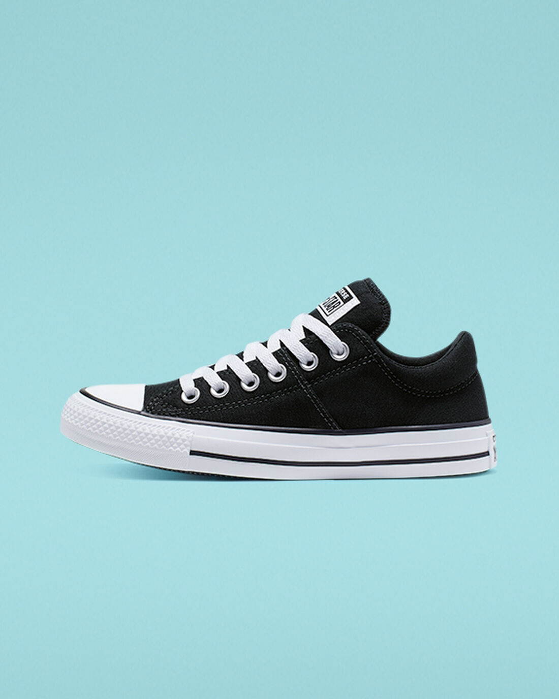 Converse Chuck Taylor All Star Madison Sneakers Dam Svarta/Vita/Svarta | Sverige-75136