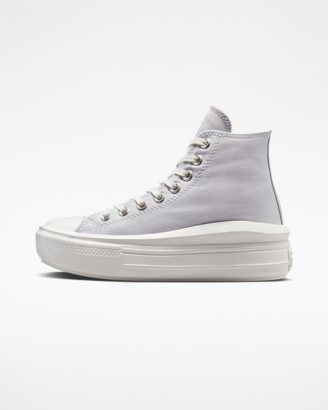 Converse Chuck Taylor All Star Move Höga Sneakers Dam Lila/Vita | Sverige-15238