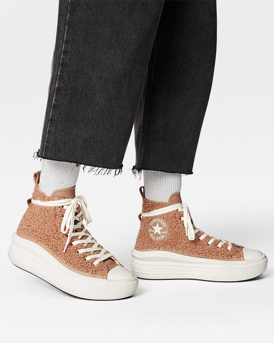 Converse Chuck Taylor All Star Move Höga Sneakers Dam Bruna | Sverige-71083