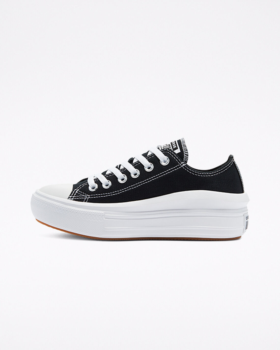 Converse Chuck Taylor All Star Move Sneakers Dam Svarta/Vita | Sverige-34921