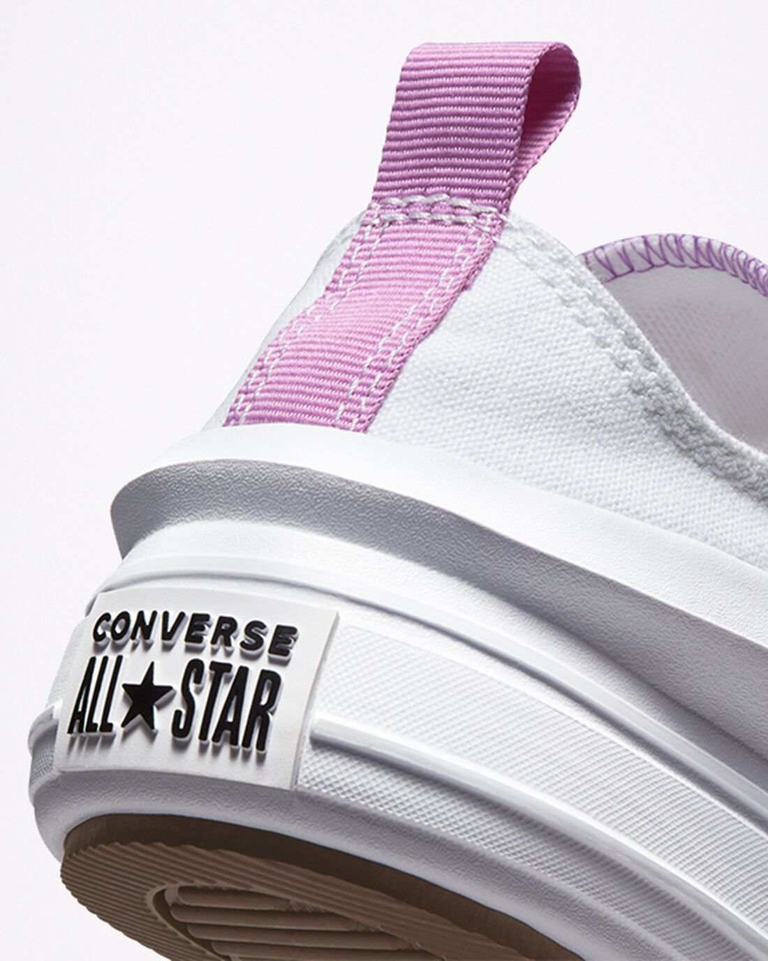 Converse Chuck Taylor All Star Move Sneakers Tjej Vita/Lila/Vita | Sverige-78094