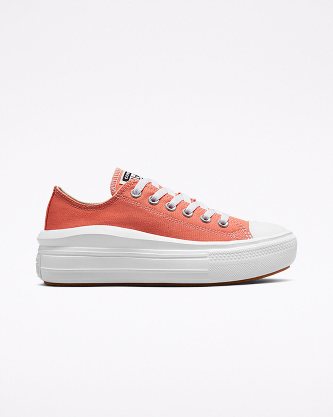 Converse Chuck Taylor All Star Move Sneakers Dam Orange/Vita | Sverige-80641