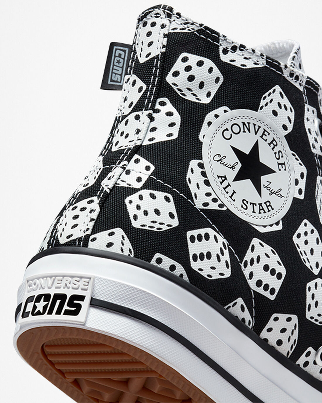 Converse Chuck Taylor All Star Pro Dice Skateskor Dam Svarta/Vita | Sverige-43786