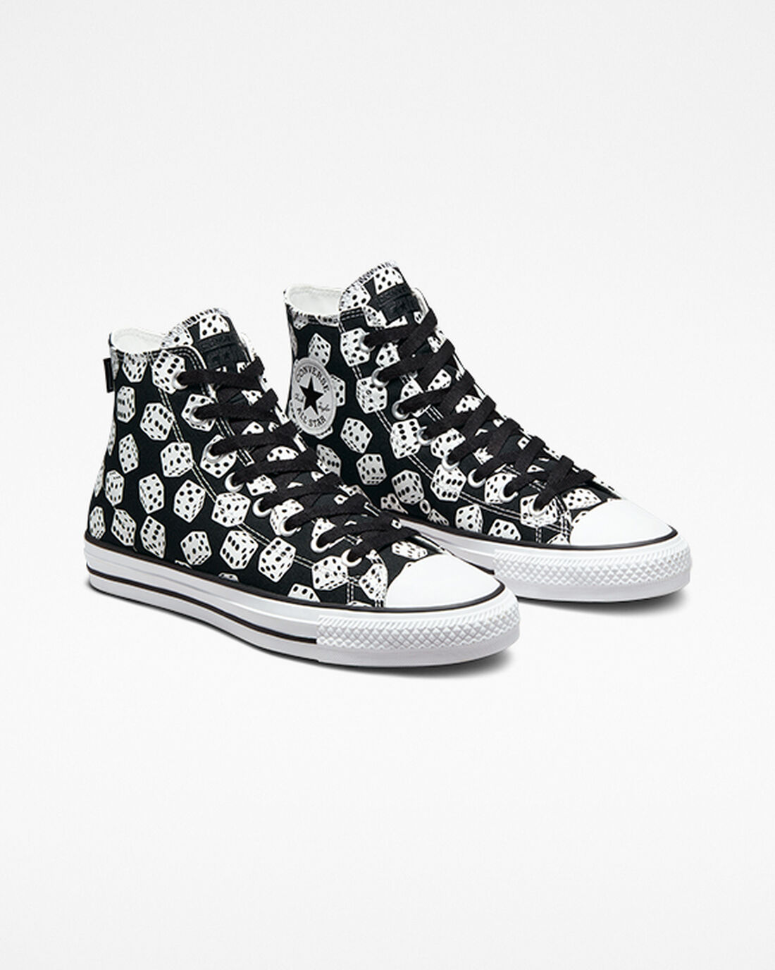 Converse Chuck Taylor All Star Pro Dice Skateskor Dam Svarta/Vita | Sverige-43786