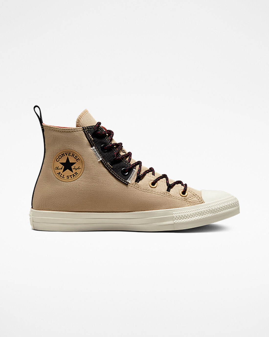 Converse Chuck Taylor All Star Rugged Basics Höga Sneakers Dam Khaki/Orange | Sverige-01238