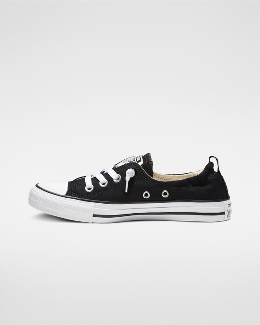 Converse Chuck Taylor All Star Shoreline Slip On Skor Dam Svarta | Sverige-51049