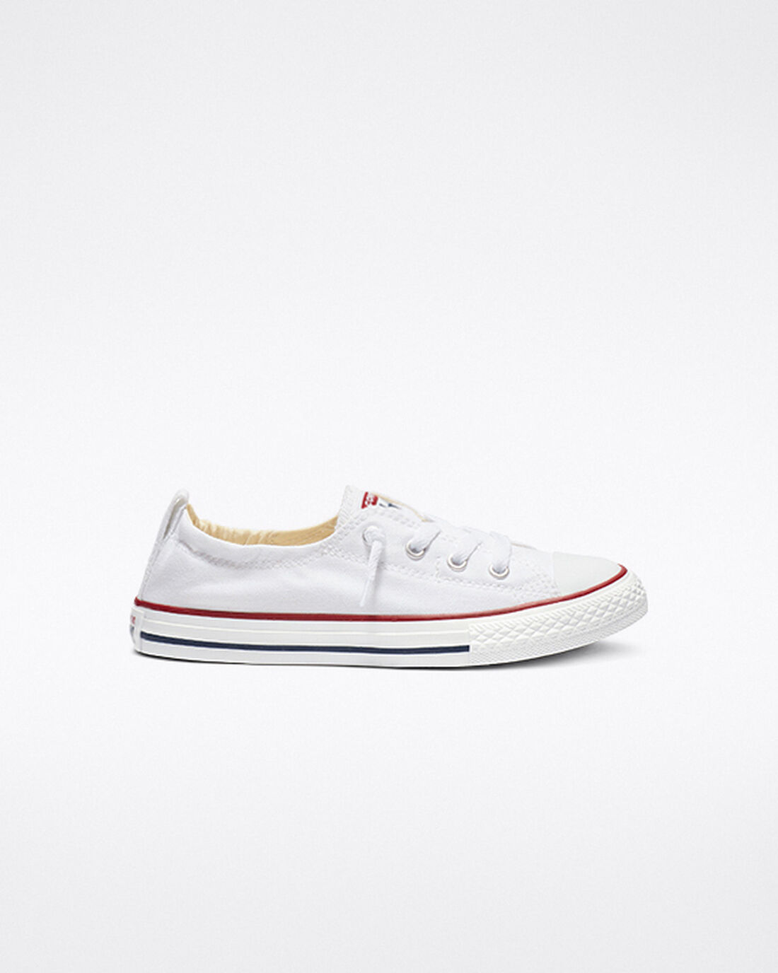 Converse Chuck Taylor All Star Shoreline Slip On Skor Tjej Vita | Sverige-58031