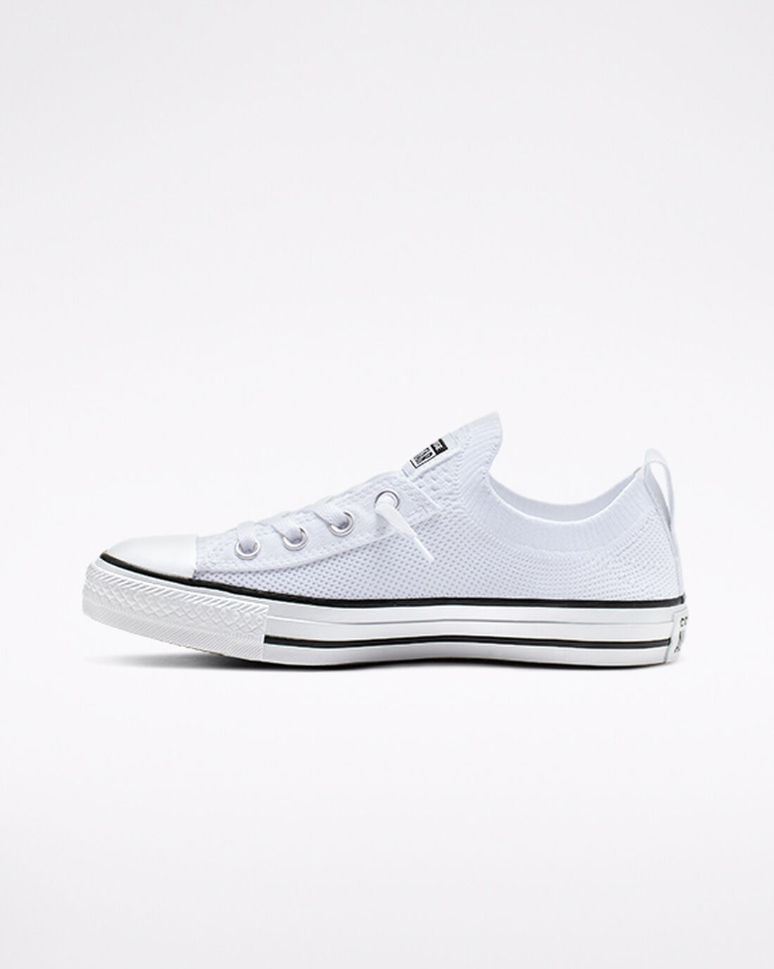 Converse Chuck Taylor All Star Shoreline Knit Sneakers Dam Vita/Svarta/Vita | Sverige-89276