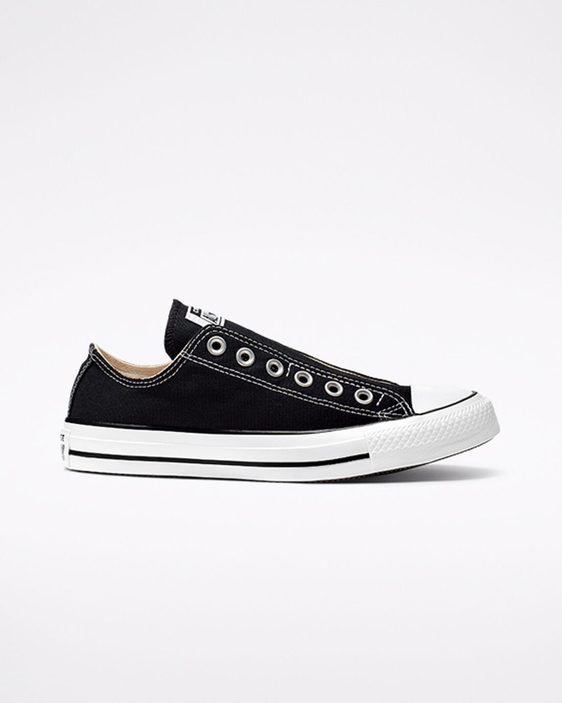 Converse Chuck Taylor All Star Slip On Skor Herr Svarta/Vita/Svarta | Sverige-97380